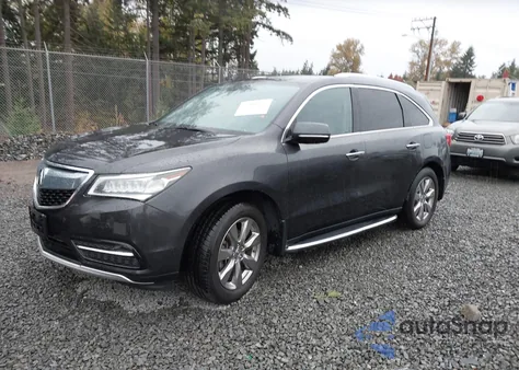2014 Acura Mdx Advance Pkg W/Entertainment Pkg из США, поврежденный, VIN 5FRYD4H86EB006241
